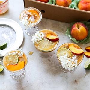 peach recipes margarita