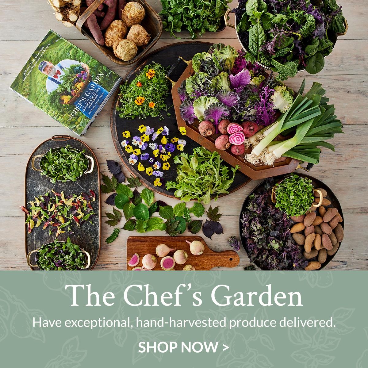 chefs garden shop button