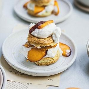 peach recipes shortcakes