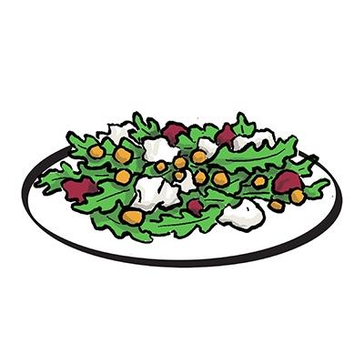 types of salad chopped salad