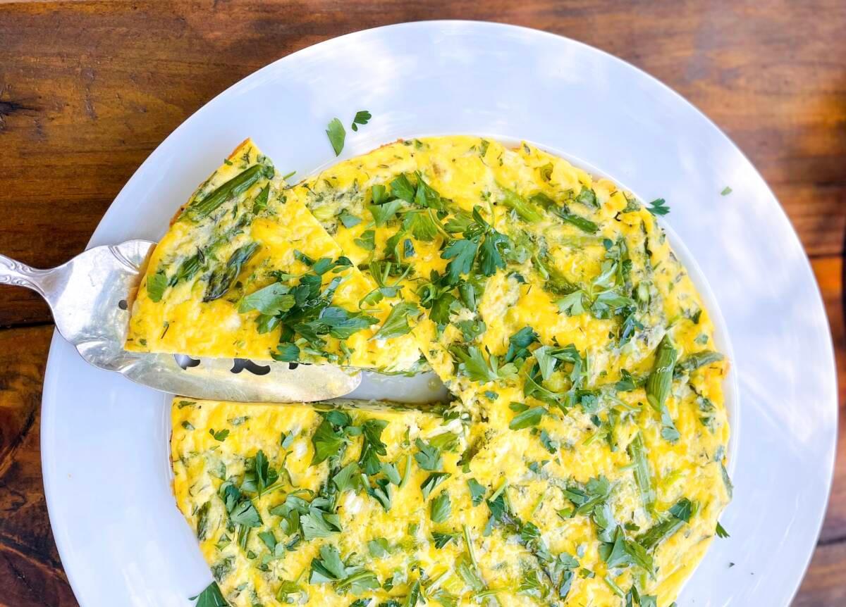 Seasonal Vegetable Frittata