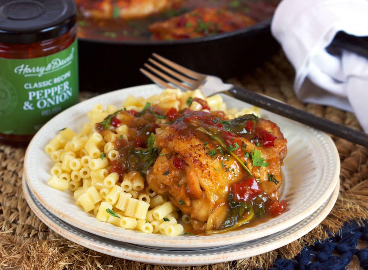 Sweet Pepper & Onion Relish Chicken