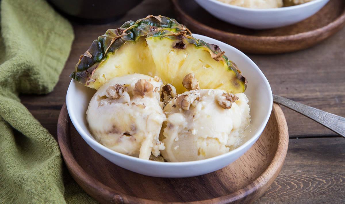 Three-Ingredient Pineapple Nice Cream