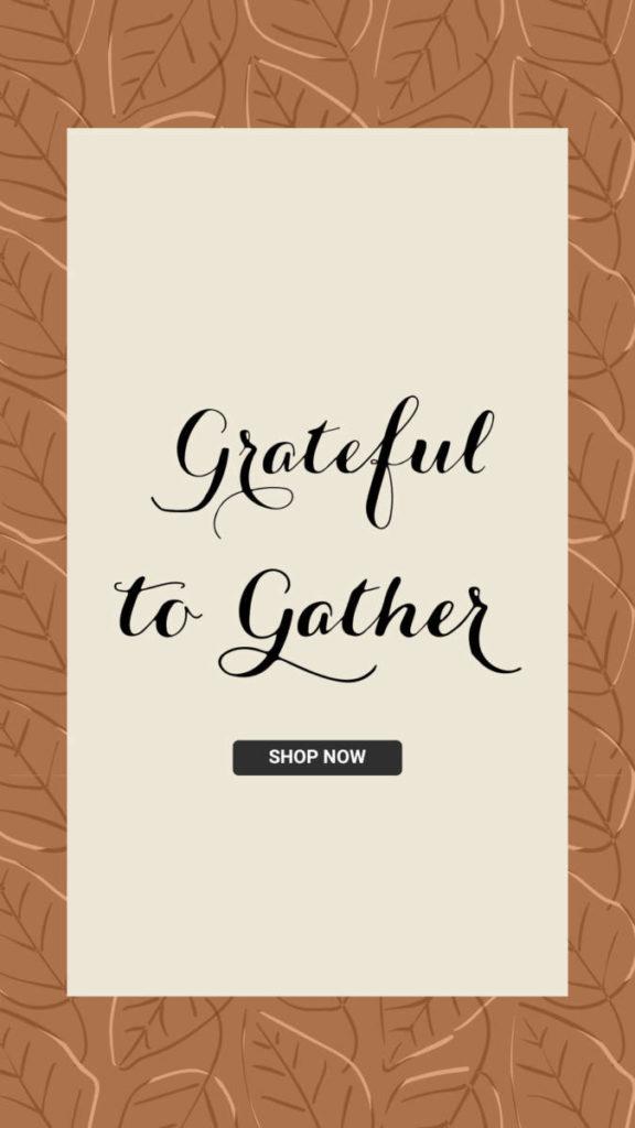 Grateful to Gather   Thanksgiving Collection Banner ad