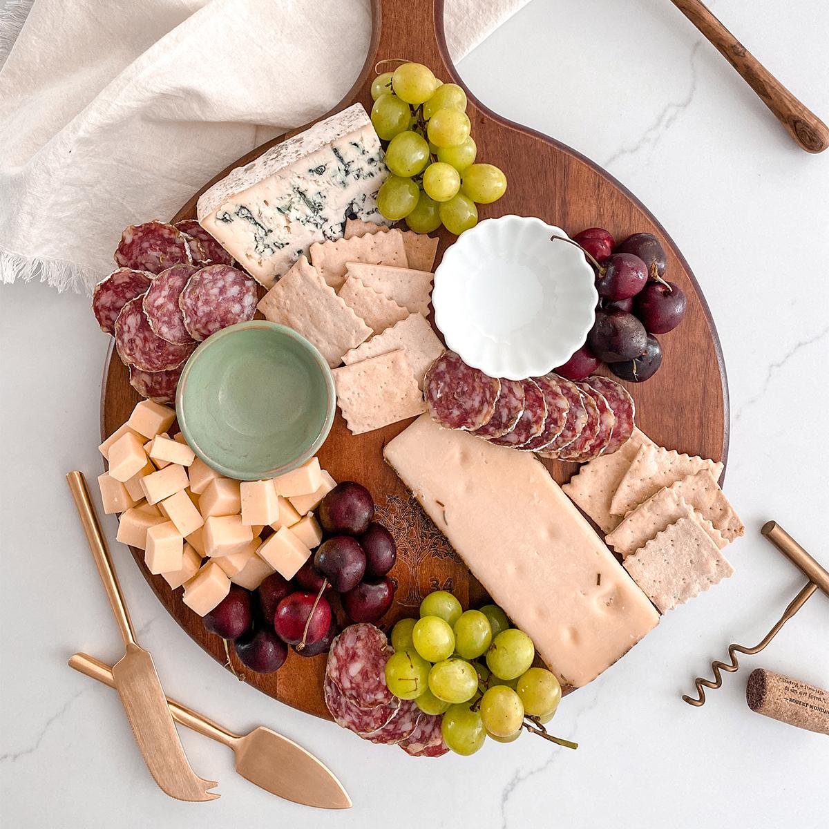 charcuterie board step