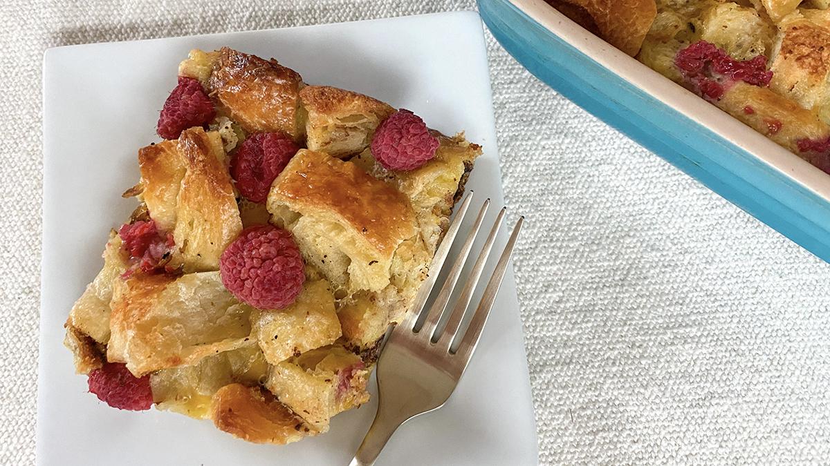 Croissant Bread Pudding