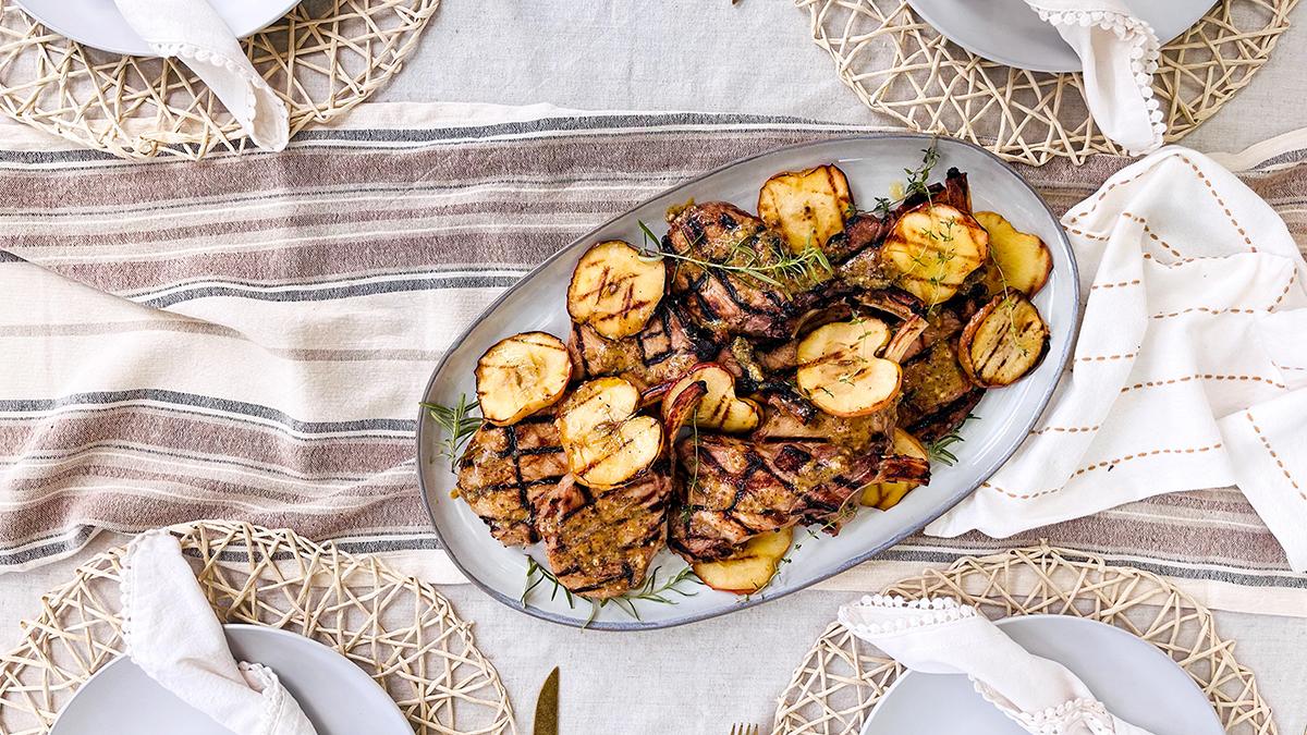 Cider-Brined Grilled Pork Chops