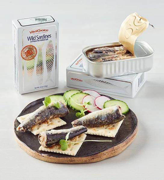 Gifts for the home cook with a tin of sardines.